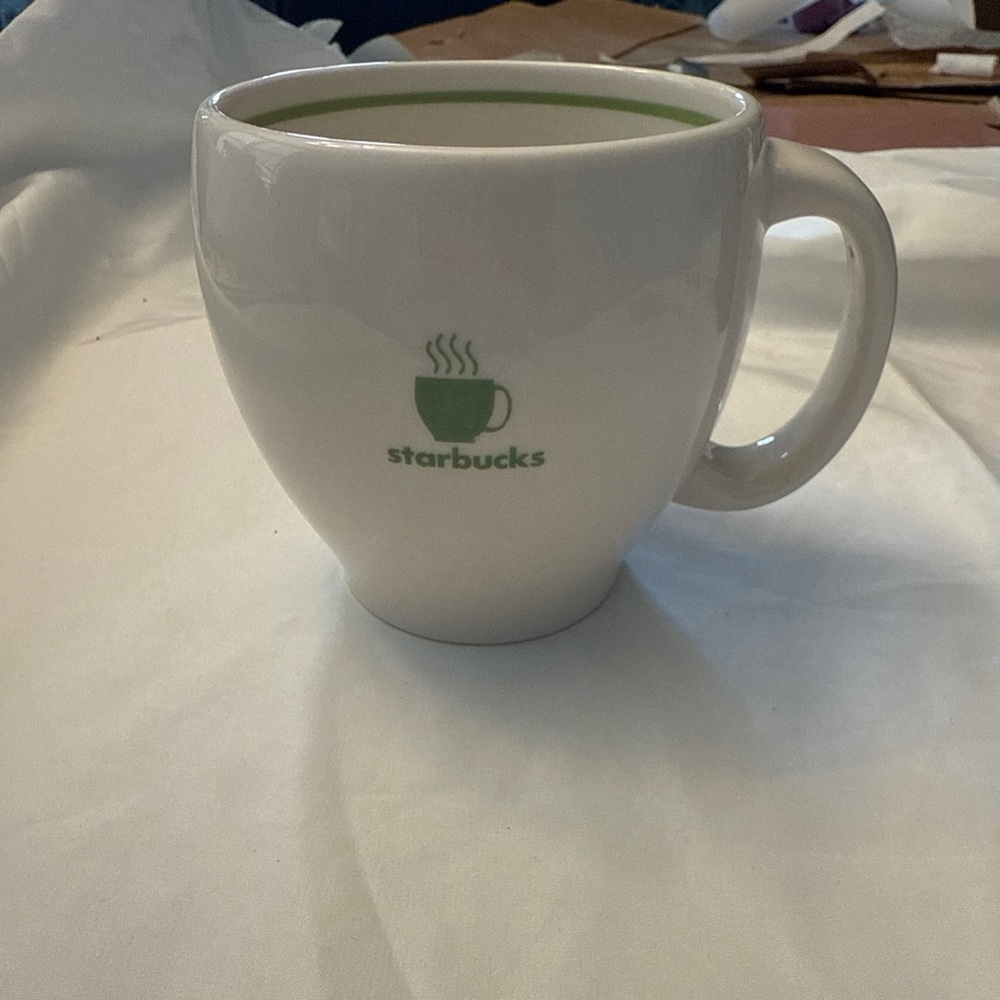 Starbucks White Mug barista series